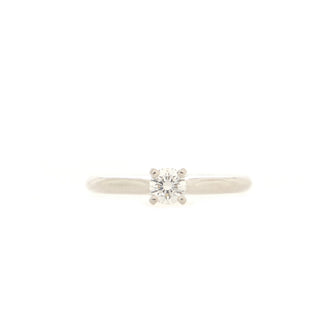 Cartier Solitaire 1895 Ring Platinum with Diamond .22CT