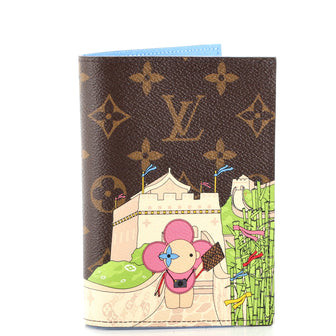 Louis Vuitton Passport Cover Limited Edition Vivienne Xmas Monogram Canvas