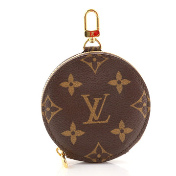 Louis Vuitton Round Coin Purse Monogram Canvas