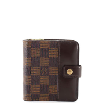 Louis Vuitton Bifold Zip Wallet Damier Compact