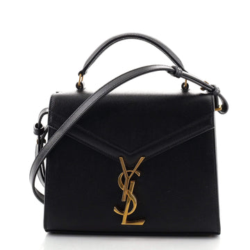 Saint Laurent Cassandra Top Handle Bag Leather Mini