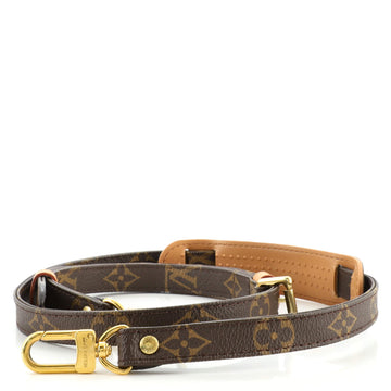 Louis Vuitton Adjustable Shoulder Strap Monogram Canvas 16mm