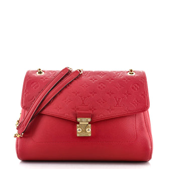 Louis Vuitton Saint Germain Handbag Monogram Empreinte Leather MM