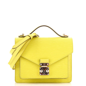 Louis Vuitton Monceau Handbag Epi Leather BB