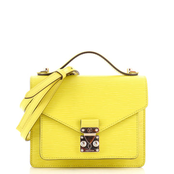 Louis Vuitton Monceau Handbag Epi Leather BB