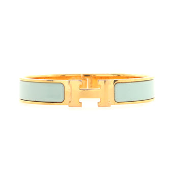 Hermes Clic H Bracelet Enamel Narrow