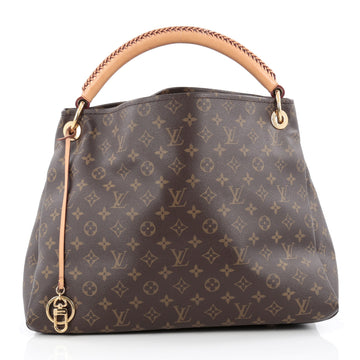 Louis Vuitton Artsy Handbag Monogram Canvas MM Brown