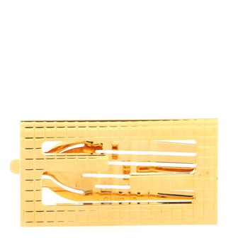 Fendi Baguette Hair Clip Metal
