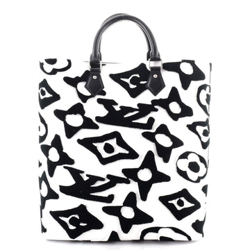 Louis Vuitton Cabas Limited Edition Urs Fischer Tufted Monogram Canvas