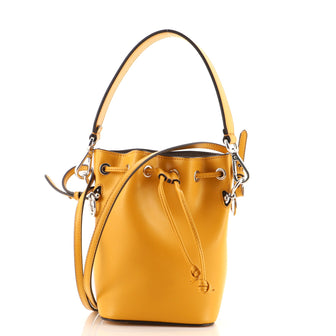 Fendi Mon Tresor Bucket Bag Leather Mini