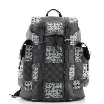 Louis Vuitton Christopher Backpack Limited Edition Nemeth Damier Graphite PM