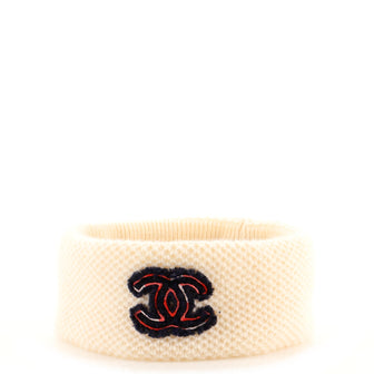Chanel CC Headband Knit Cashmere