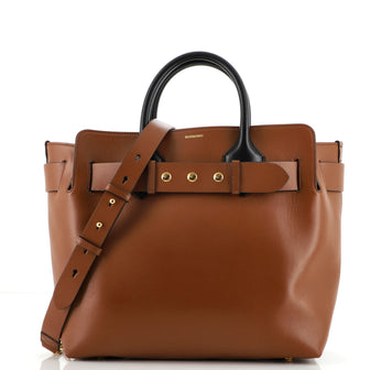 Burberry Belt Tote Leather Medium