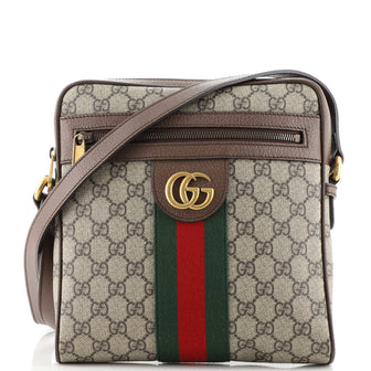 Gucci Ophidia Messenger Bag GG Coated Canvas Small