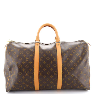 Louis Vuitton Keepall Bag Monogram Canvas 50