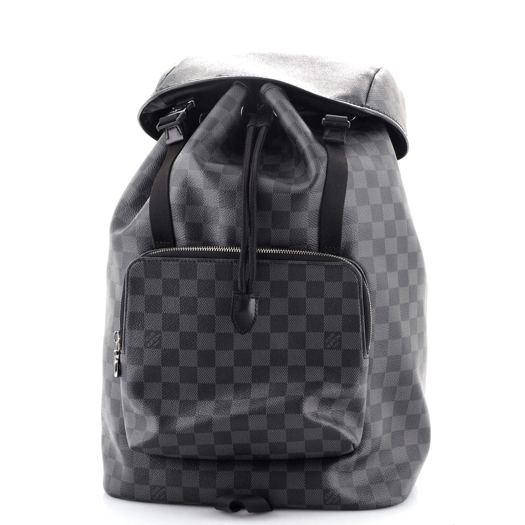 Louis Vuitton Zack Backpack Damier Graphite Black 141768222
