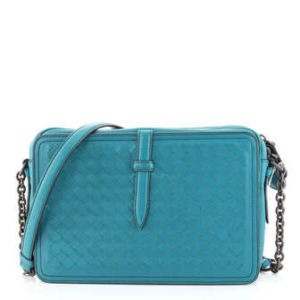 Bottega Veneta Belt Flap Camera Bag Intrecciato Nappa Small