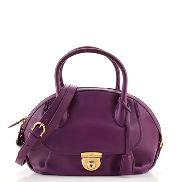 Salvatore Ferragamo Fiamma Satchel Leather Medium