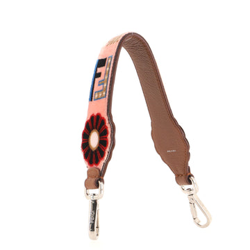 Fendi Fun Fair Mini Strap You Short Shoulder Strap Printed Zucca Velvet