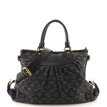 Louis Vuitton Neo Cabby Handbag Denim GM