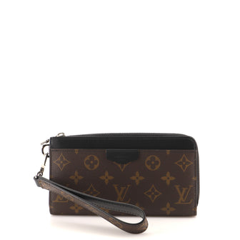 Louis Vuitton, Bags, Louis Vuittondragonne Macassar Monogram Zippy Wristlet  Wallet