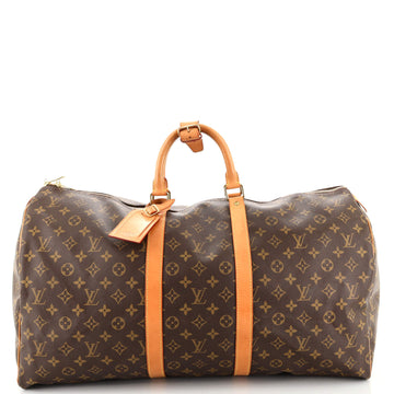 Louis Vuitton Keepall Bag Monogram Canvas 55