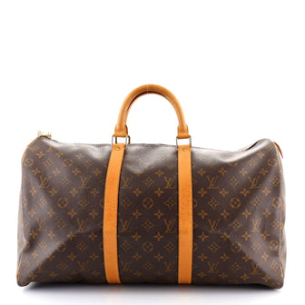Louis Vuitton Keepall Bag Monogram Canvas 50