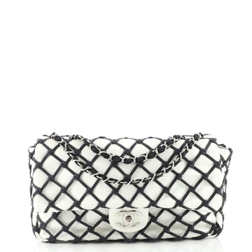Chanel Canebiers Flap Bag Calfskin Jumbo