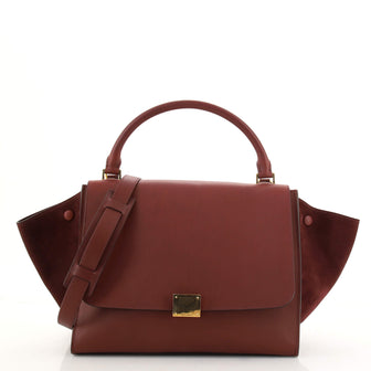 Celine Trapeze Bag Leather Medium