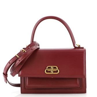 Balenciaga Sharp Top Handle Bag Leather XS