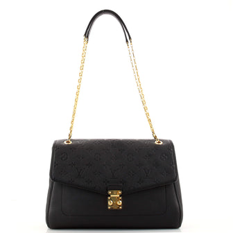 Louis Vuitton Saint Germain Handbag Monogram Empreinte Leather MM
