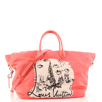 Louis Vuitton Nouvelle Vague Handbag Monogram Nylon