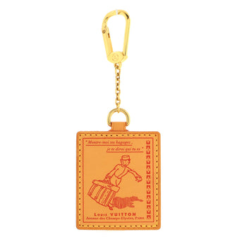 Louis Vuitton Groom Keychain Vachetta Leather
