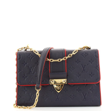 Louis Vuitton Saint Sulpice Handbag Monogram Empreinte Leather PM