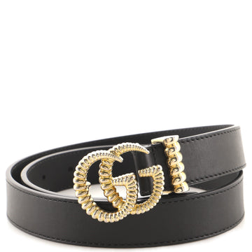 Gucci GG Torchon Belt Leather Thin