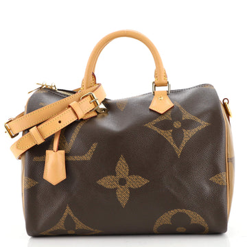 Louis Vuitton Speedy Bandouliere Bag Reverse Monogram Giant 30