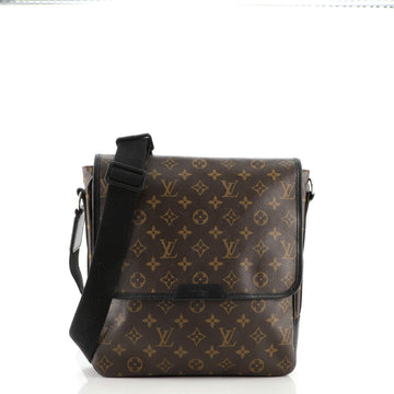 Louis Vuitton Bass Messenger Bag Macassar Monogram Canvas MM