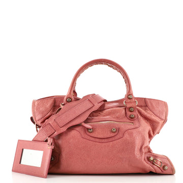Balenciaga City Classic Studs Bag Leather Medium