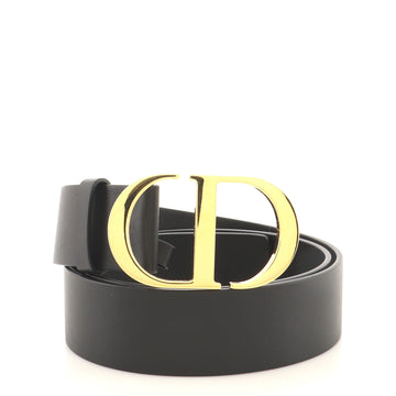 Christian Dior 30 Montaigne Belt Leather Wide