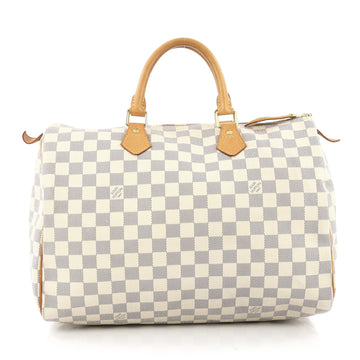 Louis Vuitton Speedy Handbag Damier 35 White