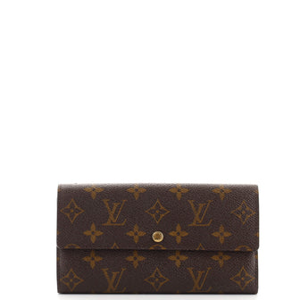 Louis Vuitton Vintage Sarah Wallet Monogram Canvas