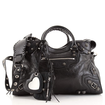 Balenciaga Neo Cagole City Bag Leather Medium