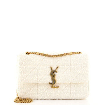 Saint Laurent Jamie Flap Bag Quilted Boucle Tweed Medium