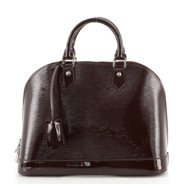 Louis Vuitton Alma Handbag Electric Epi Leather PM