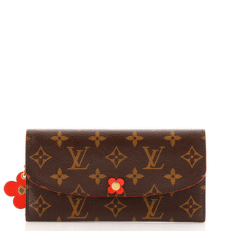 Louis Vuitton Emilie Wallet Limited Edition Blooming Flowers Monogram Canvas