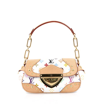Louis Vuitton Marilyn Handbag Monogram Multicolor white