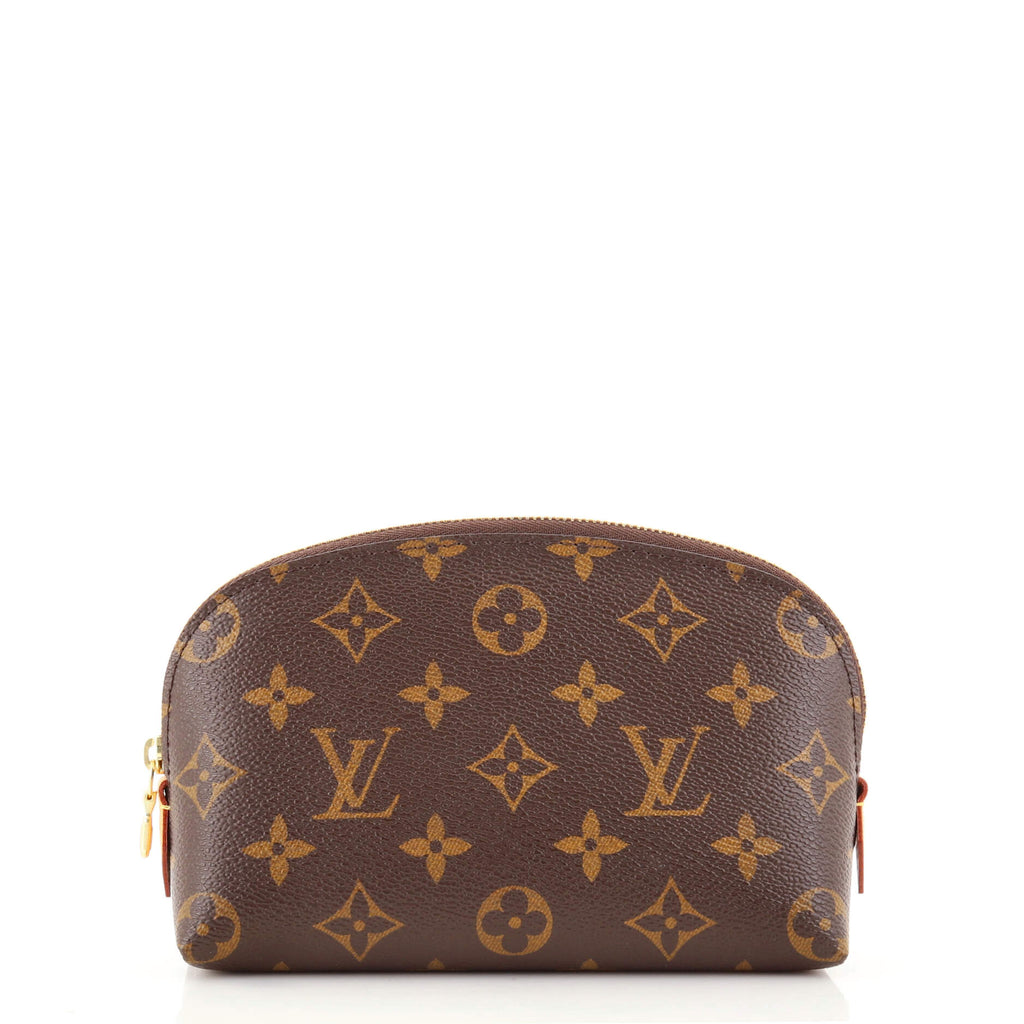 Louis Vuitton Women Brown Makeup Bag One Size
