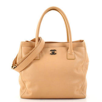Chanel North South Cerf Executive Tote Leather Large