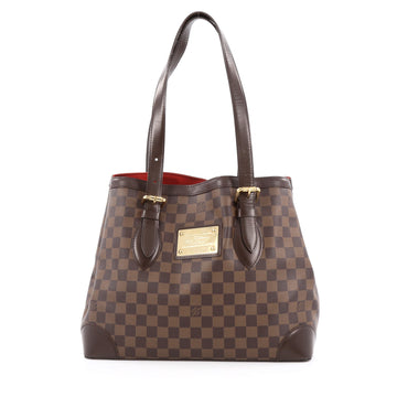 Louis Vuitton Hampstead Handbag Damier MM Brown