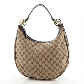 Gucci Twins Hobo GG Canvas Medium